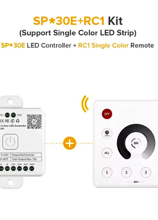 SP530E SP630E WiFi Alexa Bluetooth Controller LED Supporto RGB RGBW RGBCCT o SPI TTL IC Chip LED Strip/Matrix PWM Monocromatico CCT - riparo82