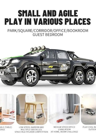 RC Cars 2.4G 5 canali 1:64 lega Mini telecomando SUV Drifts One Hour Long Endurance veicolo fuoristrada elettrico per bambini