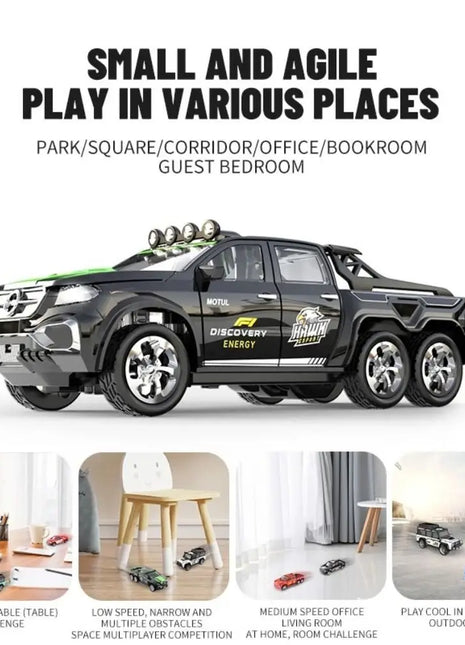 RC Cars 2.4G 5 canali 1:64 lega Mini telecomando SUV Drifts One Hour Long Endurance veicolo fuoristrada elettrico per bambini