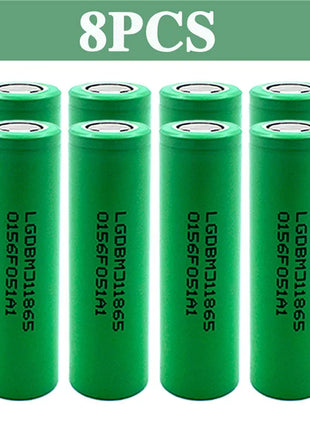 Nuova batteria al litio 18650 3500mAh 3.7v 25A INR18650 MJ1 batteria per elettroutensili ad alta potenza 18650 batteria ricaricabile + caricabatterie - riparo82