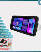 10.33'' Wireless Carplay Android 13 Universal Car Radio Support 4G WIFI DSP BT 1 Din Car Multimedia GPS Intelligent Autoradio