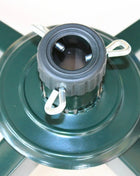 Robusto supporto per albero di Natale pieghevole per alberi da 8 piedi con base in metallo di ferro e viti di fissaggio sicurezza per una decorazione natalizia stabile - riparo82