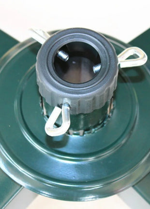 Robusto supporto per albero di Natale pieghevole per alberi da 8 piedi con base in metallo di ferro e viti di fissaggio sicurezza per una decorazione natalizia stabile - riparo82