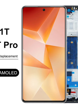 Schermo AMOLED 11T Pro per Xiaomi 11T Pro 2107113 Sostituzione del digitalizzatore touch screen con display LCD SG per Xiaomi 11T 21081111 RG RG - riparo82