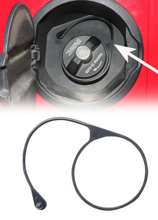 1PCS Oil Fuel Cap Tank Cover Line Cap Line Petrol For Jeep For Wrangler JL JT 4XE 2018- Plastic Fuel Filler Gas Cap Cord - Riparo82