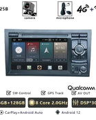 Car Radio Multimedia Wireless Carplay For Audi A4 B6 B7 S4 RS4 2002-2012 CHSTEK Bluetooth Android GPS WIFI 4G Auto Screen Stereo - Riparo82