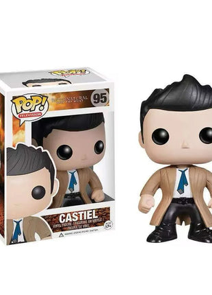 Funko Pop Sam soprannaturale # 93 Dean # 94 Castiel # 95 Charlie Crowley Bobby Singer Action Figure Giocattoli POP-SPN Bambola in vinile Regalo per bambini