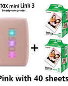 Stampante originale Fujifilm Instax Mini Link 2/Link 3 Stampanti per fotocamere Instax (20/40 fogli di pellicola bianca Instax Mini)