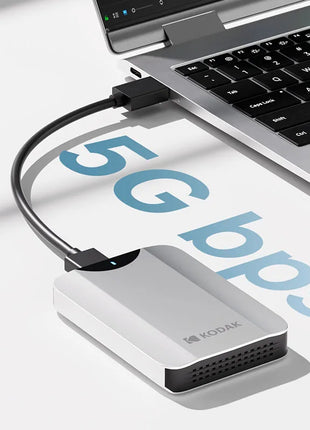 KODAK P230 HDD portatile da 2,5 pollici Disco rigido esterno da 1 TB Disco rigido esterno da 5 Gbps HDD per PS4/PS5/Laptop Desktop