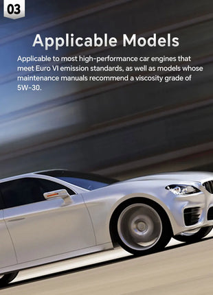 Lopal SONIC 9288, 5W-30, SP, GF-6A 1L * 1 Bottiglie Olio Motore Auto 1L Lubrificante Olio Motore Sintetico Completo per Auto Protezione Avanzata