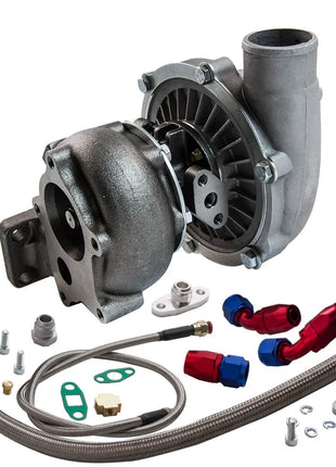 Universal Oil Line Kit Turbo T04E .57 A/R oil Cold Turbocharger 1.5-2.5L engine