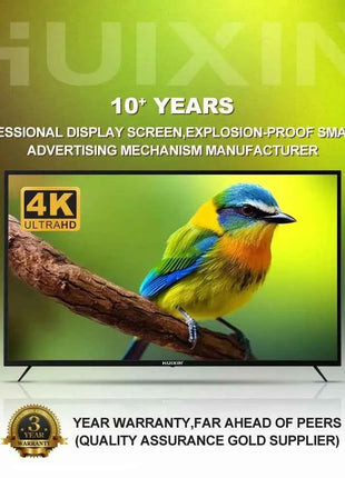 32 Inch Ultra HD Smart TV - Google TV with Roku, Touch Screen Luxury Design, Large Display for Home Entertainment - Riparo82