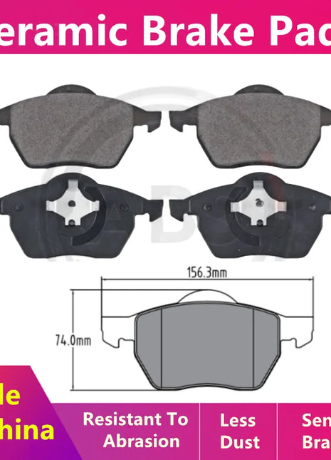 Per Volkswagen Bora Golf 4 Beetle Gran Lavida Pastiglie Freno Anteriori/Parti Auto D687