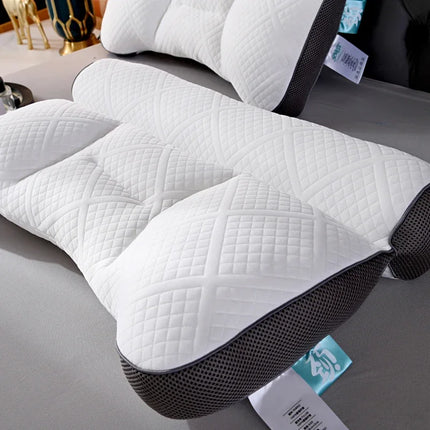 Cervical Orthopedic Neck Pillow To Help Sleep And Protect The Pillow Neck Household Soybean Fiber Pillow Comfortable Sleeping