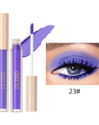 24 Colors Matte Liquid Eyeshadow Cream Nude Eye Makeup Long Lasting Eye Shdaow Stick Blush Purple Green Blue Red Contour Shadow - Riparo82