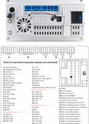 10.33inch 1 DIN Universal Android Car Radio Multimedia Video Player Rotatable Auto Touch Screen DSP Carplay Headunit WIFI 7862 - Riparo82