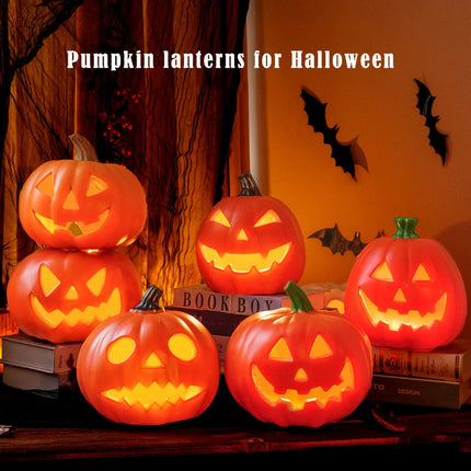 Pumpkins Lamp Halloween Decoration For Home Yard Garden Outdoor Decor Hallowen Horror House Skull Party Props Glow in The Dark