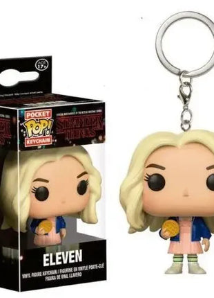 Funko Pop Pocket Pop Portachiavi Stranger Things Undici Robin Barb Steve Dustin Portachiavi Catena Modello Giocattolo Adulti Bambini Regalo Giocattoli