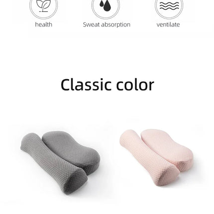 New Cervical Pillow, Memory Foam Contour Pillow, Bed Pillows for Side Sleeper Ergonomic Orthopedic Sleeping Pillow