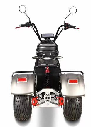 Clark is hot selling 10 Inch Fat Tire Trike Electric Vehicles Three Wheel Electric Scooter Citycoco 2000W 3 Wheels Electrical Mo - Riparo82