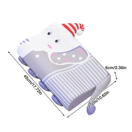 Toddler Pillows for Sleeping Comfortable Neck Support Breathable Skin-Friendly Travel Cushion for Kids Small Pillow for Nap Time