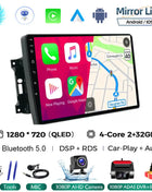 Android 14 Car Radio QLED GPS Navigation Multimedia Player For Jeep Compass/Commander/Grand Cherokee/Wrangler/Liberty AutoRadio - Riparo82