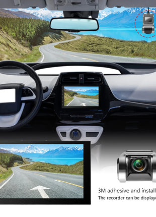 1080P 170 Degree Wide Angle Dash Camera Bluetooth Dash Cam Android DVR ADAS Car Recorder Dash Cam Night Version Car Recorder - Riparo82