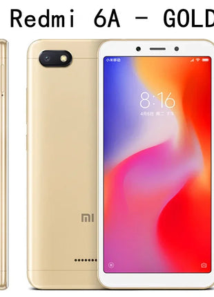 Original Xiaomi Redmi 6 4GB 64GB 13000mAh 6.6 inch celular googleplay Fingerprint Octa-core Global Rom 4G Smartphone - Riparo82