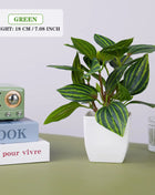 Artificial Plants Decoration Potted Bonsai Small Tree Pot Fake Plant Potted zen garden Ornaments Table Home Room Decoration