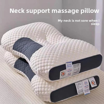 Neck - Protecting Supportive Massage Pillow Relieve Neck Pain While Sleeping