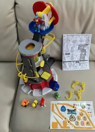 Paw Patrol Set di giocattoli Cartoon Anime Figure Patrol Canine Chase Skye Rimbalzo Bicicletta Decorazione della casa Regali di compleanno di Natale per bambini - riparo82