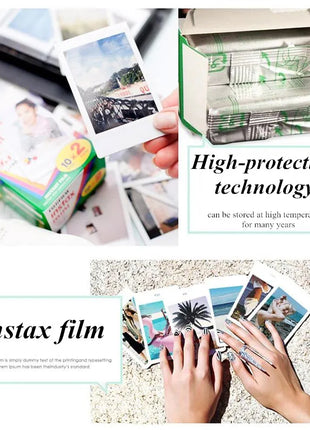 Fujifilm Instax Mini Pellicola Bordo Bianco 10 20 40 60 80 100 Fogli Per FUJI Macchina Fotografica Istantanea Mini 12/11 Mini 9 8 7s 70 EVO Link