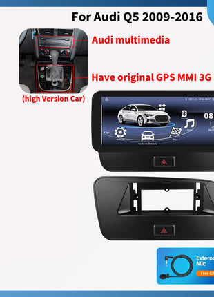 10.25"Carplay Android 13 Auto Car radio For Audi A4 A5 B8 S4 S5 2009-2016 car intelligent system Multimedia GPS Stereo Head Unit - Riparo82