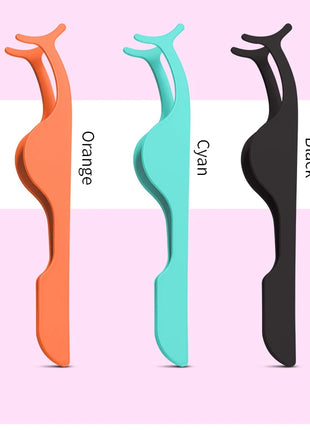 1 Pc False Eyelashes Tweezer Fake Eye Lash Applicator Makeup Tools Auxiliary Curler Mink Eyelashes Professional Tweezer Tools - Riparo82
