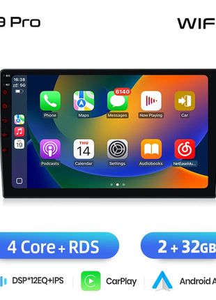 AWESAFE PX9 Car Radio Autoradio for Audi A3 8P 2003 - 2013 Wireless Carplay Screen Android Auto Stereo GPS France - Riparo82