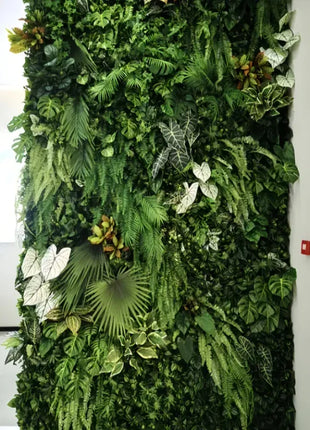 Artificial Plants Grass Wall Panel Boxwood Hedge for Indoor Outdoor Home Garden Vertical Decoration Fake Plant Grass Wedding