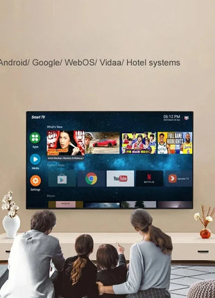 Smart 55 TV 4K 32 40 43 50 65 Light Emitting Diode TV with Android WiFi 45 Smart - Riparo82