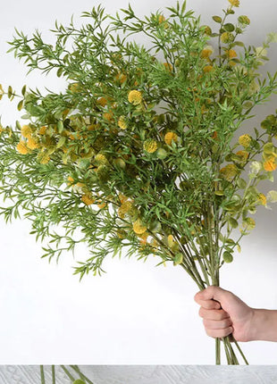 Artificial Fern Plant Branches Real Touch Elegant Greenery Fern Grass Touch Artificial Grass Elegant Fake Plants Wedding Deco