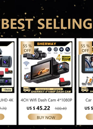 Dash Cam 4K WiFi GPS Dash Camera for Cars Mini Front Car DVR 24H Parking Mode G-Sensor Car Driving Video Recorder Loop Recording - Riparo82