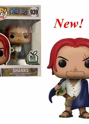 FUNKO POP ONE PIECE # 1273 Red Hawk Rufy Gear Due # 1269 Buggy il Pagliaccio # 1276 Maschera Soba # 1277 Giocattoli di action figure modello per regali