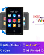 4G+64G Android 14 Car Stereo Video Multimidia Radio Player 10.1 Inch Universal Autoradio GPS Electric Rotatable Touch Screen - Riparo82