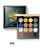 ZEESEA Maya 16 Color Eyeshadow Palette Eye Shadow Delicate Matte Pearl Glow Shimmer Eyeshadow Paletten Eye Makeup Beauty - Riparo82