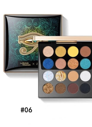 ZEESEA Maya 16 Color Eyeshadow Palette Eye Shadow Delicate Matte Pearl Glow Shimmer Eyeshadow Paletten Eye Makeup Beauty - Riparo82