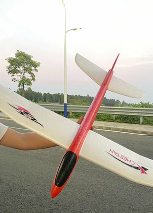 48/99 CENTIMETRI Grande Schiuma Aliante Aereo Lancio A Mano Aerei Giocattolo All'aperto 2 Modalità di Volo Giocattolo Volante per I Bambini Festa di Compleanno favori - riparo82