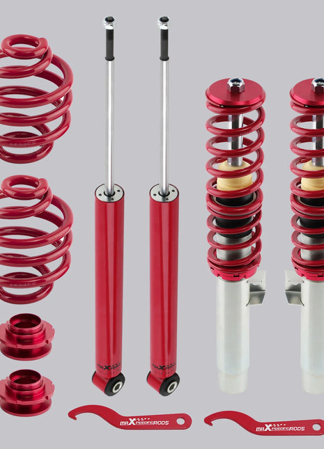 Coilovers Lowering Kit For BMW 3-Series (E46) M3 RWD 1999-2005 Spring Front Rear Coilovers, Suspension Struts