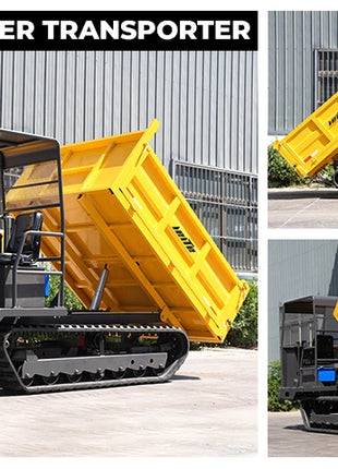 Mini Autocarro Cassone Ribaltabile 800kg - Trasportatore Cingolato Agricolo - riparo82