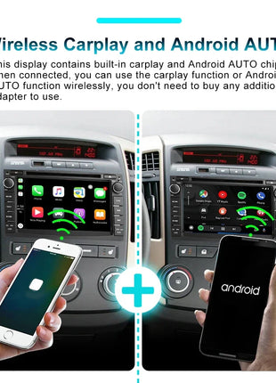 Wireless Carplay Android 14 Auto 7'' autoradio For KIA Ceed Venga 2010-2016 Android AUTO 2din Car Radio Multimedia Screen 4G LTE - Riparo82