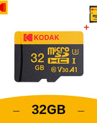 KODAK microsd 128 GB 32 GB 64 GB 256 GB A1 Micro SD Card SD TF Flash Card Scheda di memoria Classe 10 per telefono