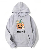 Halloween Name  Pumpkin Face Cute Ghost Family  Spooky Season Matching Funny Skull Unisex Essentials Trend Hoodie Neutral Hoody - Riparo82