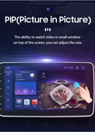 Hizpo 10.1" Universal CarPlay Android Auto Radio For VW Volkswagen Fiat Renault Nissan Hyundai 4G Car Multimedia Autoradio 1 Din - Riparo82